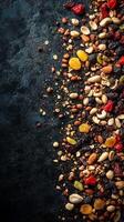 A Colorful and Nutritious Trail Mix - A Perfect Healthy Snack photo
