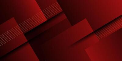 Dynamic abstract background in dark red and shadow. Creative premium gradient. Business design 3D cover. Eps10 vector