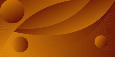 Premium colorful wavy abstract background with orange gradient color on the background. Eps10 vector