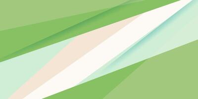 Abstract modern geometric 3D background with white background design. Green triangle shape pattern. Eps10 vector