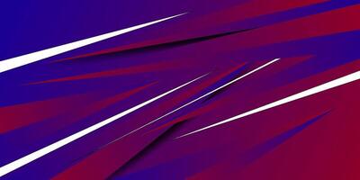 Abstract blue and red gradient triangle background overlapping. Dark red and blue gradient background elements. Eps10 vector