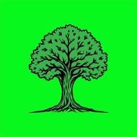 Arbor Days a green background with a tree in the middle vector