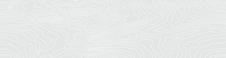 Seamless wooden pattern. Wood grain texture. Dense lines, striped wavy drawn. White gray tree fiber background vector