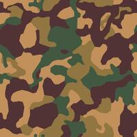 Camouflage seamless pattern. Camo military background. Fabric textile print template vector