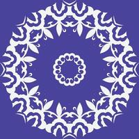 Damask Patterns Nordic Floral Arabic Pattern Folk Embroidery, Aztec Ornament Print. Design for Carpet, Wallpaper, Clothing, Wrapping, Fabric vector