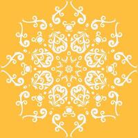 Damask Patterns Ukraine Arabic Pattern Mehndi Design Folk Embroidery, Aztec Ornament Print. Design for Carpet, Wallpaper, Clothing, Wrapping, Fabric vector