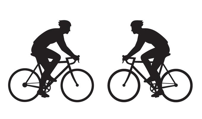 Accomplished Cyclists in Road Adventure Scenarios Capturing Energetic Lifestyles Through Exquisite Motions Filled With Fitness Elegance