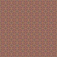 A pattern with a geometric design in red and orange vector