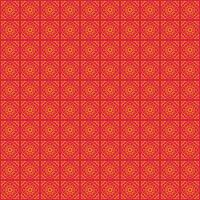 A red and yellow pattern background vector
