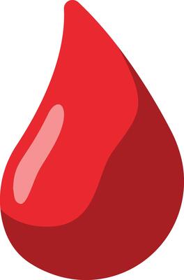 Medical Blood Donor Icon with Flat Design.