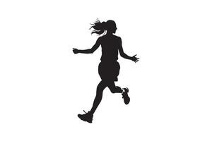 Running Basketball Player with white background vector