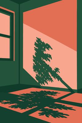 Window Silhouette Moment