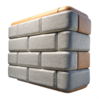 dazzling avant-garde Stucco wall texture detail, NO BACKGROUND with Transparent Background. handcrafted png