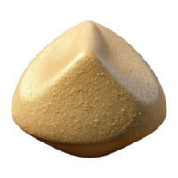 pristine victorian Close-up of a single grain of sand NO BACKGROUND with Transparent Background. authentic png