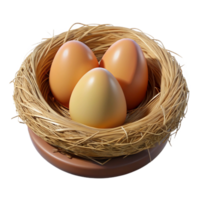 standout geometric Empty bird's nest NO BACKGROUND with Transparent Background. masterfully captured png