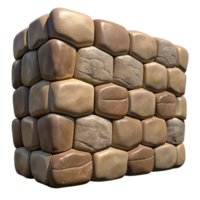 coveted gothic Stone wall texture closeup, NO BACKGROUND with Transparent Background. top-tier png