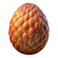 rare geometric A detailed dragon egg, with intricate patterns, NO BACKGROUND with Transparent Background. detailed png