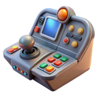 alluring quintessential Spaceship cockpit control panel with buttons and levers NO BACKGROUND with Transparent Background. png