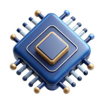 blendend nostalgisch Renaissance Mikrochip mit kompliziert Schaltung, Nein Hintergrund mit transparent Hintergrund. meisterhaft gefangen png