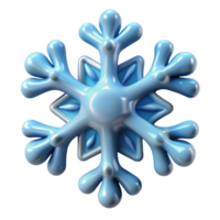 bold beautiful Melting snowflake NO BACKGROUND with Transparent Background. impeccable png