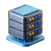 beautiful avant-garde Data center server NO BACKGROUND with Transparent Background. ultra HD png
