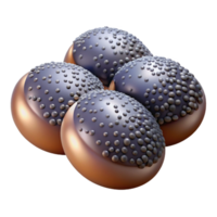 dreamy captivating Chia seed isolated NO BACKGROUND with Transparent Background. authentic png