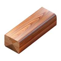 distinguished victorian CAD rendering of a wood beam NO BACKGROUND with Transparent Background. refined png