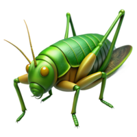 captivating unforgettable A photorealistic image of a grasshopper NO BACKGROUND with Transparent Background. png