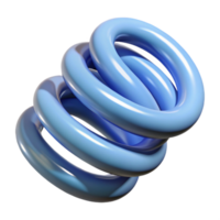 calm glorious A spring, coiled, NO BACKGROUND with Transparent Background. precision png