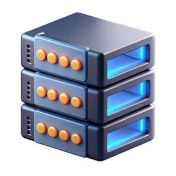 cativante extraordinário servidor prateleira com múltiplo piscando luzes não fundo com transparente fundo. png