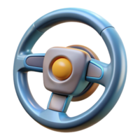 remarkable mid-century A self-driving car steering wheel. NO BACKGROUND with Transparent Background. luxury png