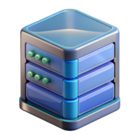 elegant melancholic traditional Data center server NO BACKGROUND with Transparent Background. professional png