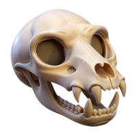 celebrated abstract Animal skull generic NO BACKGROUND with Transparent Background. studio quality png
