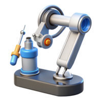 dreamy hypnotic Robotic surgical tool with precision instruments NO BACKGROUND with Transparent Background. high quality png