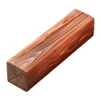 memorable rustic Wooden beam, weathered grain, NO BACKGROUND with Transparent Background. gallery standard png