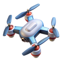 vibrant bold bohemian A drone with four propellers. NO BACKGROUND with Transparent Background. 8K png