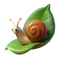 signature renaissance A snail, crawling on a leaf. NO BACKGROUND with Transparent Background. original png