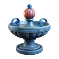 glorious celebrated Fountain spout, decorative sculpture, NO BACKGROUND with Transparent Background. png