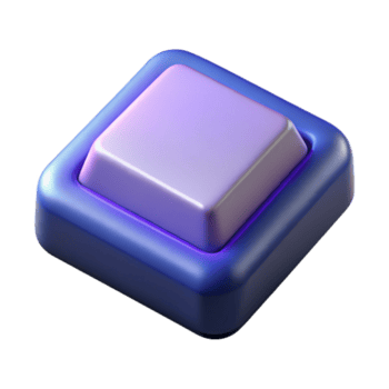 magnífico raro un soltero llave desde un computadora teclado. No antecedentes con transparente antecedentes. png