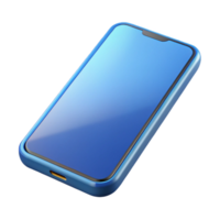 alluring dynamic coastal Mobile phone, touchscreen display, NO BACKGROUND with Transparent Background. professional png