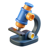 bold gorgeous Microscope with high magnification lens, NO BACKGROUND with Transparent Background. handcrafted png