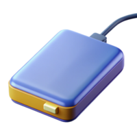 captivating quintessential An external hard drive, portable. NO BACKGROUND with Transparent Background. png
