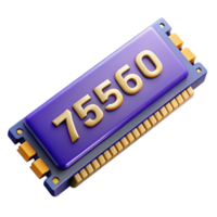 dreamy extraordinary RAM modules, computer memory. NO BACKGROUND with Transparent Background. masterfully captured png