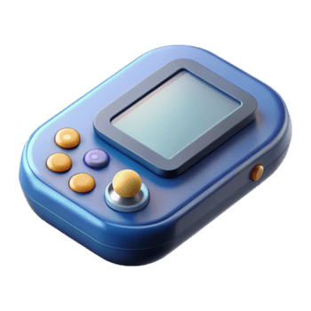 incontaminato intenso vittoriano un' gioco console, moderno design. no sfondo con trasparente sfondo. studio qualità png