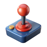 stunning inspired A retro arcade joystick. NO BACKGROUND with Transparent Background. png
