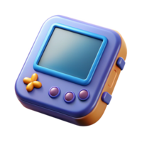 exquisite gothic A portable game console, handheld device. NO BACKGROUND with Transparent Background. premium png