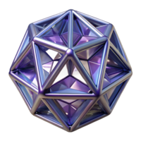 stunning celebrated A complex, geometric structure resembling a crystal. NO BACKGROUND with Transparent Background. png