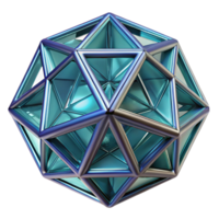 picturesque quintessential A complex, geometric structure resembling a crystal. NO BACKGROUND with Transparent Background. png