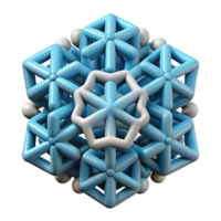 dramatic bold modern A complex, geometric pattern resembling a snowflake. NO BACKGROUND with Transparent Background. authentic png