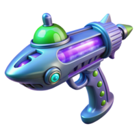 immaculate memorable Alien weapon, strange design, unknown technology. NO BACKGROUND with Transparent Background. png